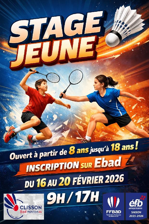 Stage jeune février